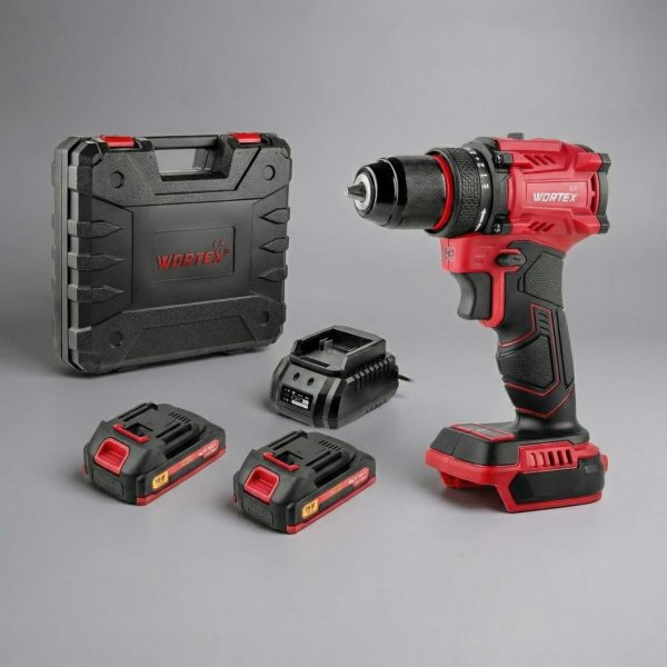 Дрель шуруповерт wortex BD 1815-1 Li