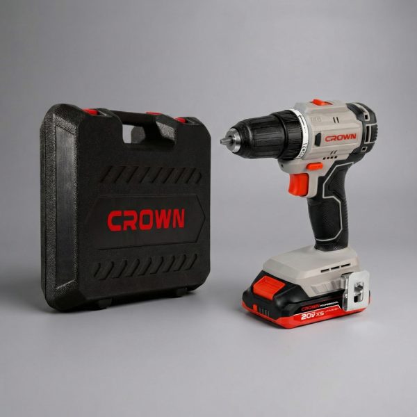Дрель-шуруповерт аккумуляторная CROWN CT21104XS-2 BMC